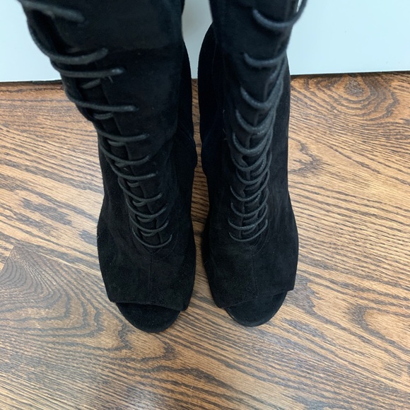 Authentic Saint Laurent Suede boots - Picture 6 of 6